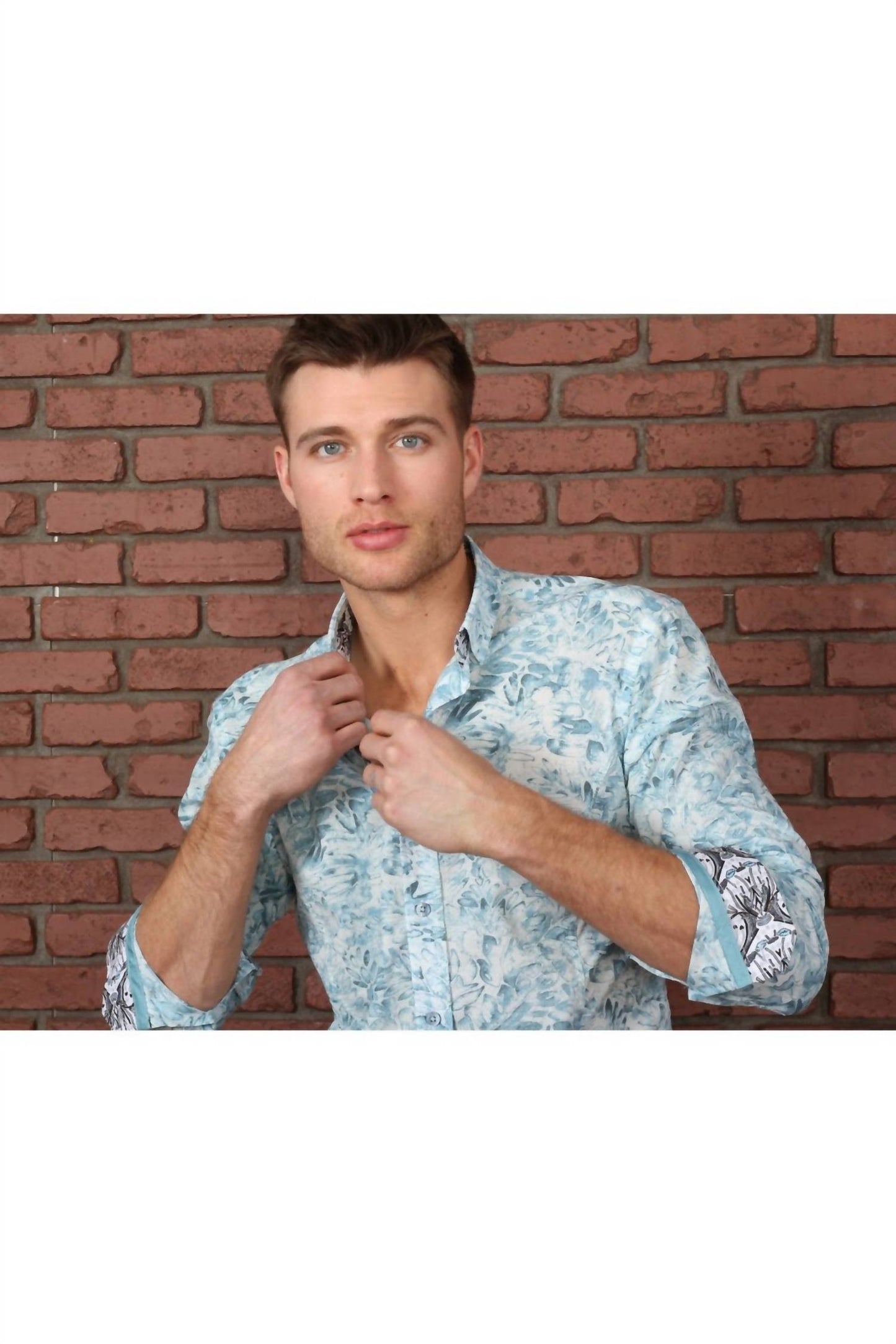 Long Sleeve Floral Button Down Shirt
