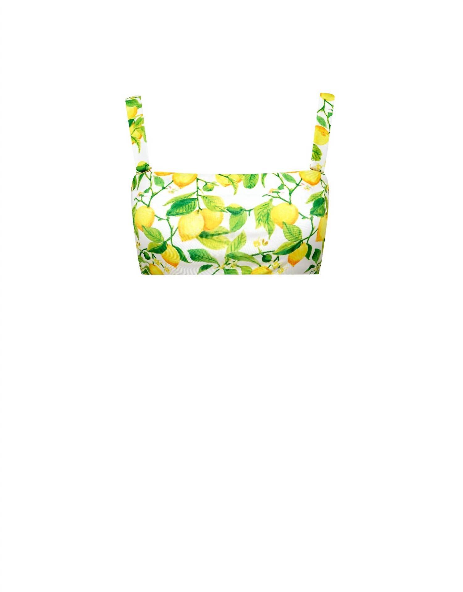 Lia Sahara - Women's Bandeau Bikini Top - Rack Hunt -