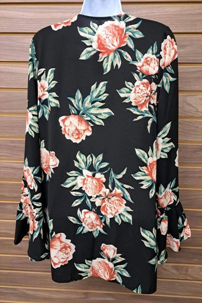 Voll Style - Women's Open Floral Cardigan - Rack Hunt