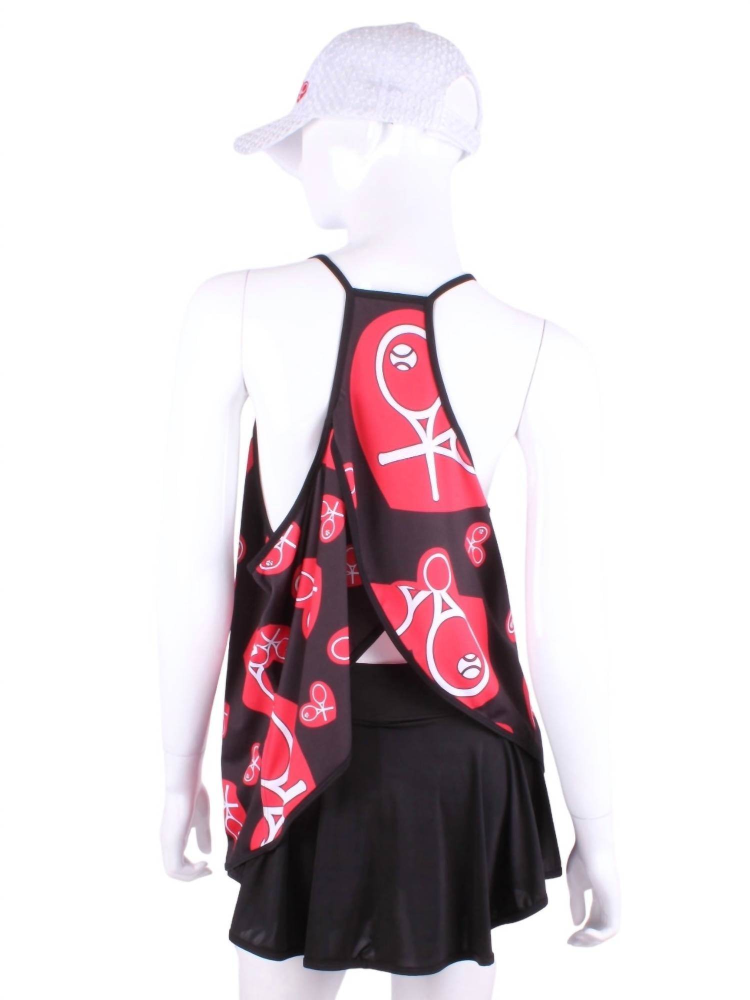 Love Love Tennis - Women's Limited Baggy Tennis Tank - Rack Hunt