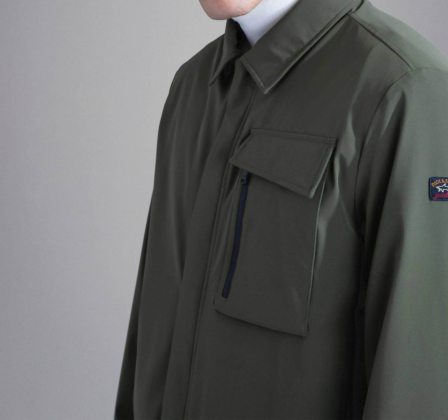 Paul & Shark - Save The Sea Re 4x4 Stretch Typhoon Shacket - Rack Hunt -