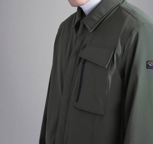 Paul & Shark - Save The Sea Re 4x4 Stretch Typhoon Shacket - Rack Hunt -