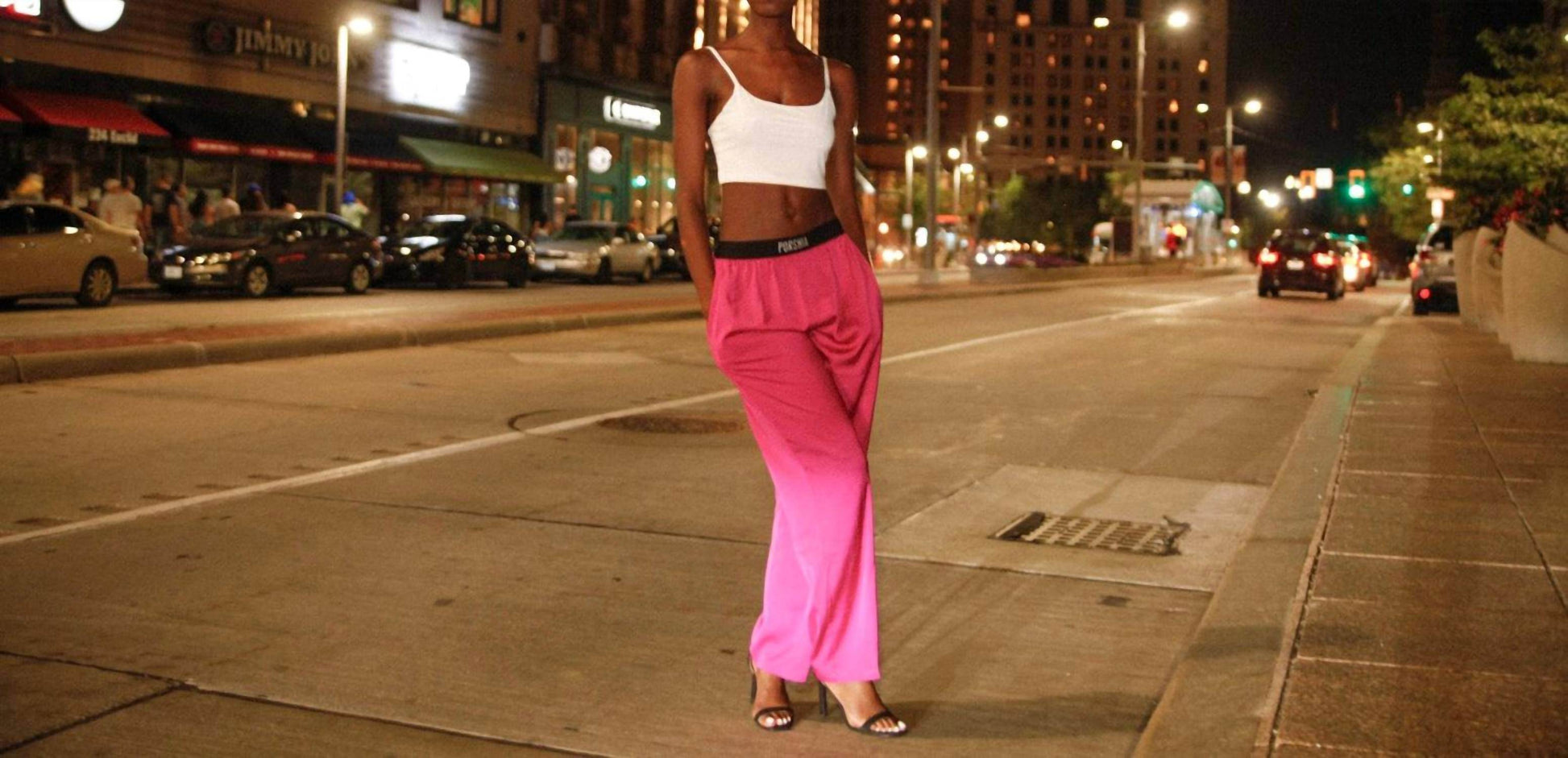 Porshia By Porshia Banks - Luxe Satin Lounge Pants - Rack Hunt -