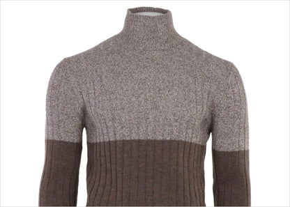 Pashmere - Men's Cashmere Mouline Mockneck Sweater - Rack Hunt