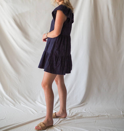 Embroidered Eyelet Everyday Dress