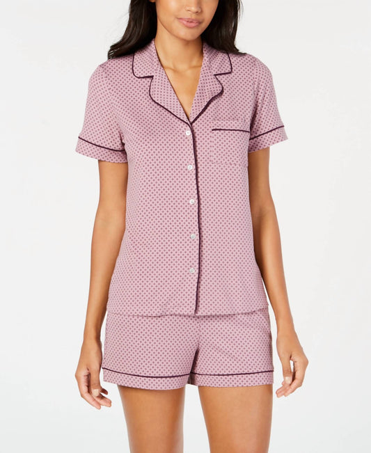 Notch Collar V-Neck Top