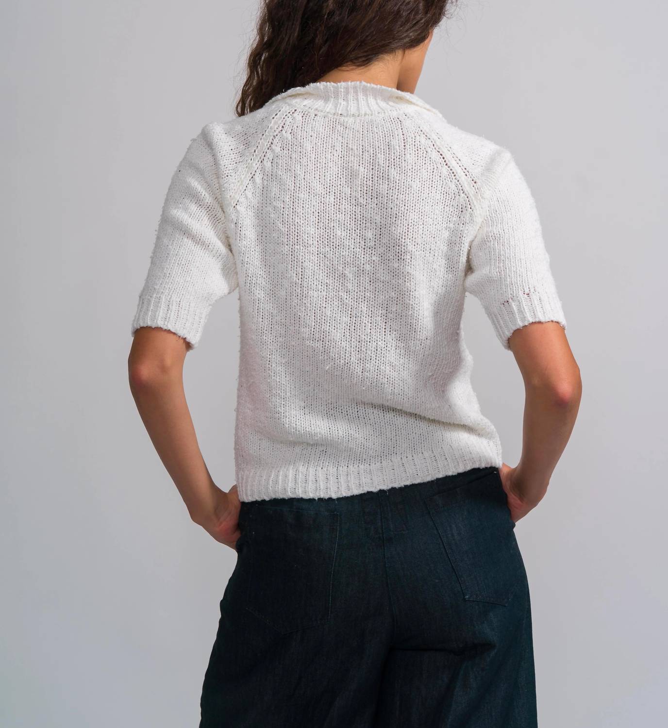 Textured Cotton Polo