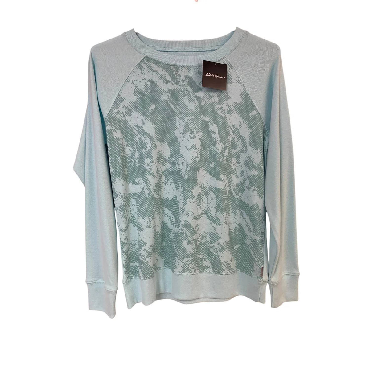 Women's Lightweight Print Long Sleeve Sweatshirt