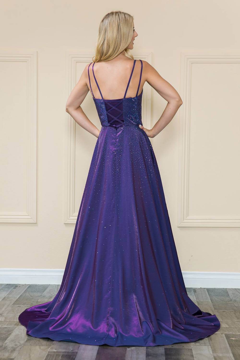 Ed Young - Erica Long Formal Sequin Gown - Rack Hunt -