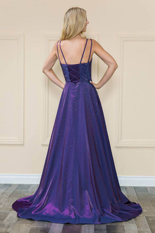 Ed Young - Erica Long Formal Sequin Gown - Rack Hunt -