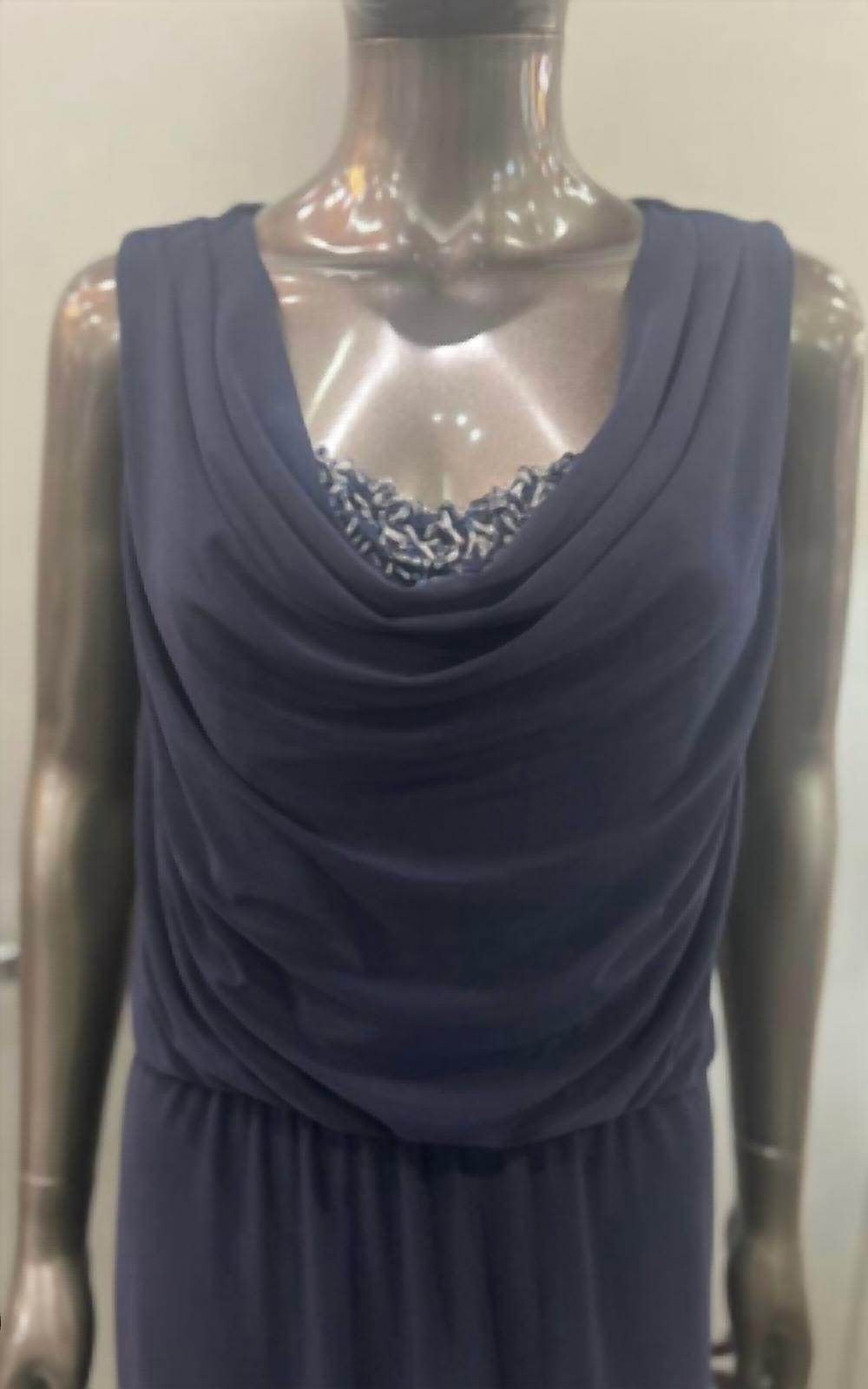 JS Boutique - Women's Blouson Top Long Dress - Rack Hunt -