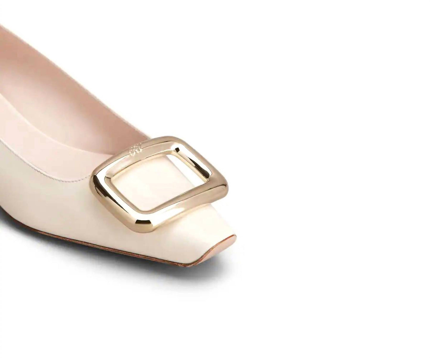 Women's Viv Choc Metal Buckle Ballerinas Flat Shoes
