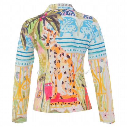 Women's Cheetah In The City Zip Jacket