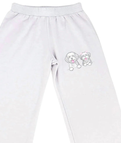 Firehouse - Girls Pup Party Wide Leg Sweatpants - Rack Hunt