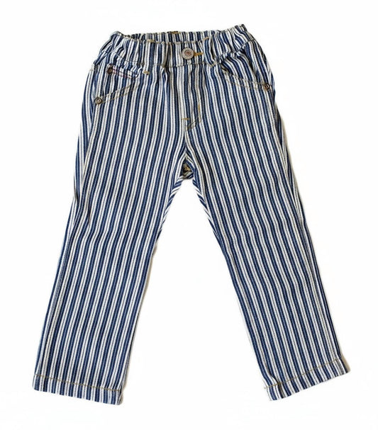Bit'z Kids Kids Raised Back Denim Pants in Blue