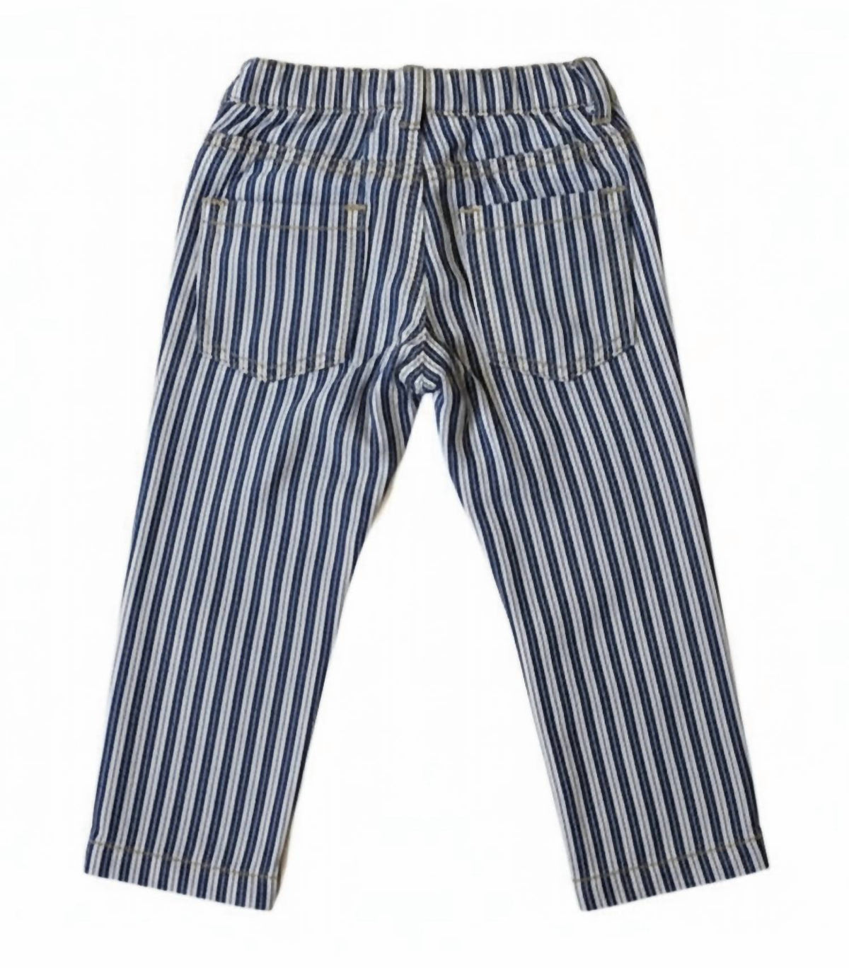 Kids Raised Back Denim Pants