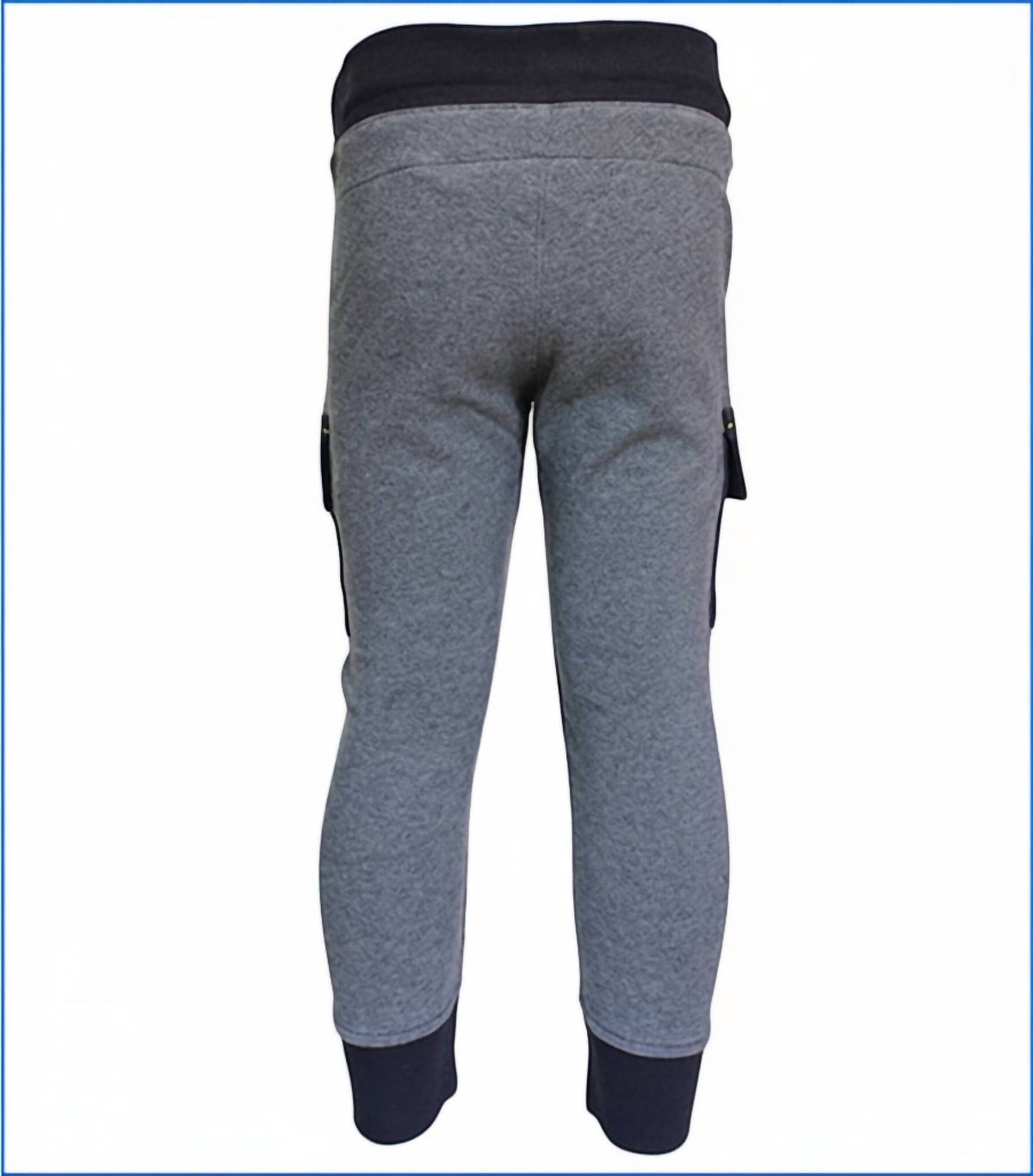 Kids Ribbed Bottom Cargo Pants