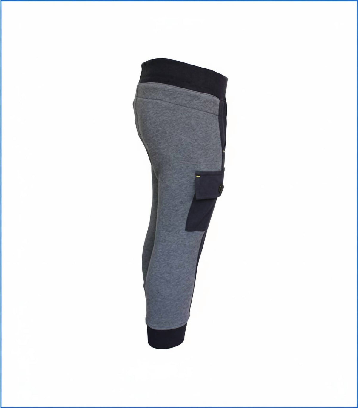 Kids Ribbed Bottom Cargo Pants