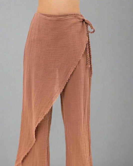 Manav Side Tie Pants