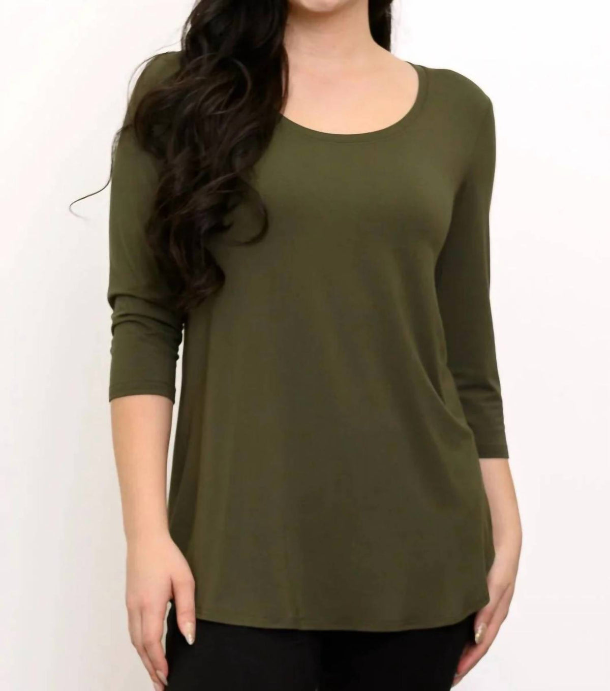 Women's Quarter Sleeve Bamboo Top