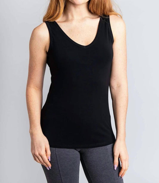 Women's Reversable Bamboo Tank Top