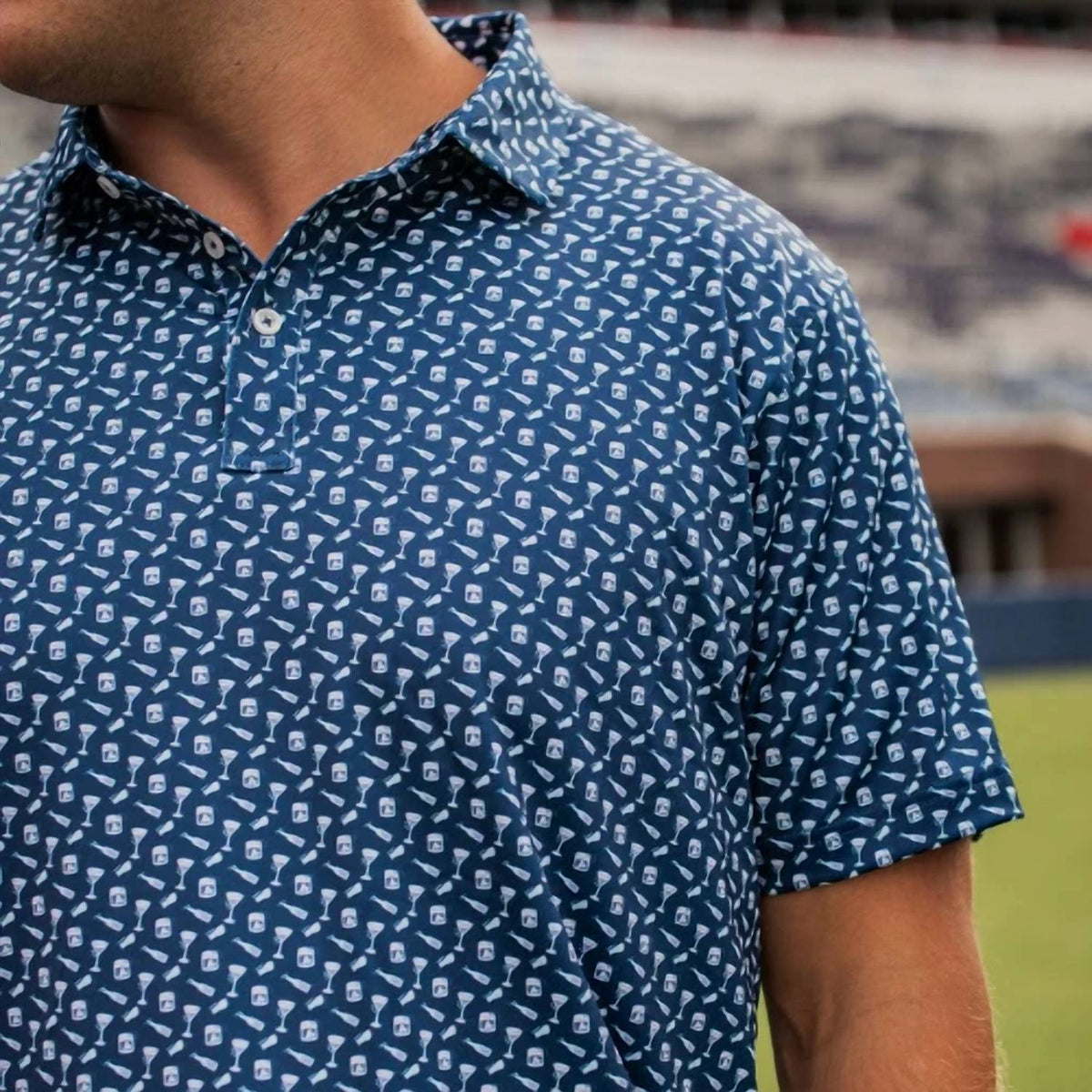 Men's Day Drinker Performance Polo