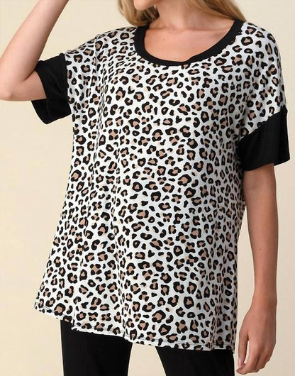 Leopard Loungewear Set - PLUS