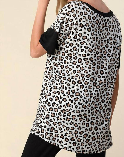 Leopard Loungewear Set - PLUS