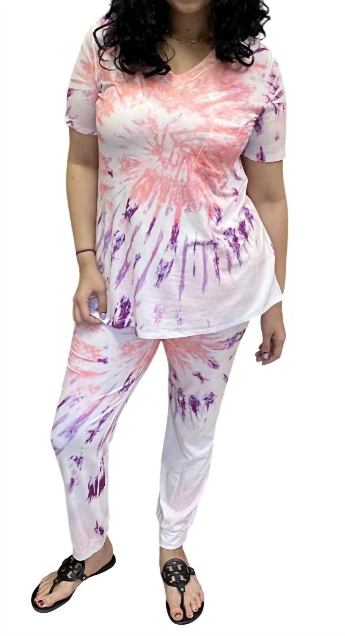 Starburst Tie Dye Jogger Set