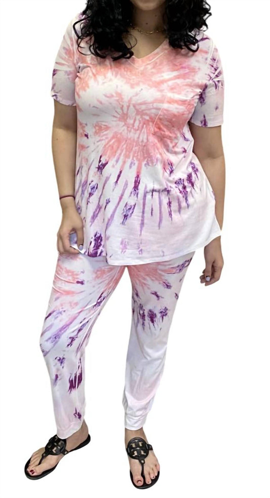 Starburst Tie Dye Jogger Set
