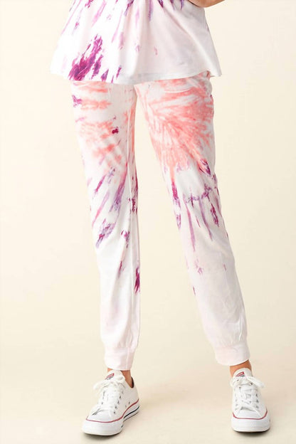 Starburst Tie Dye Jogger Set