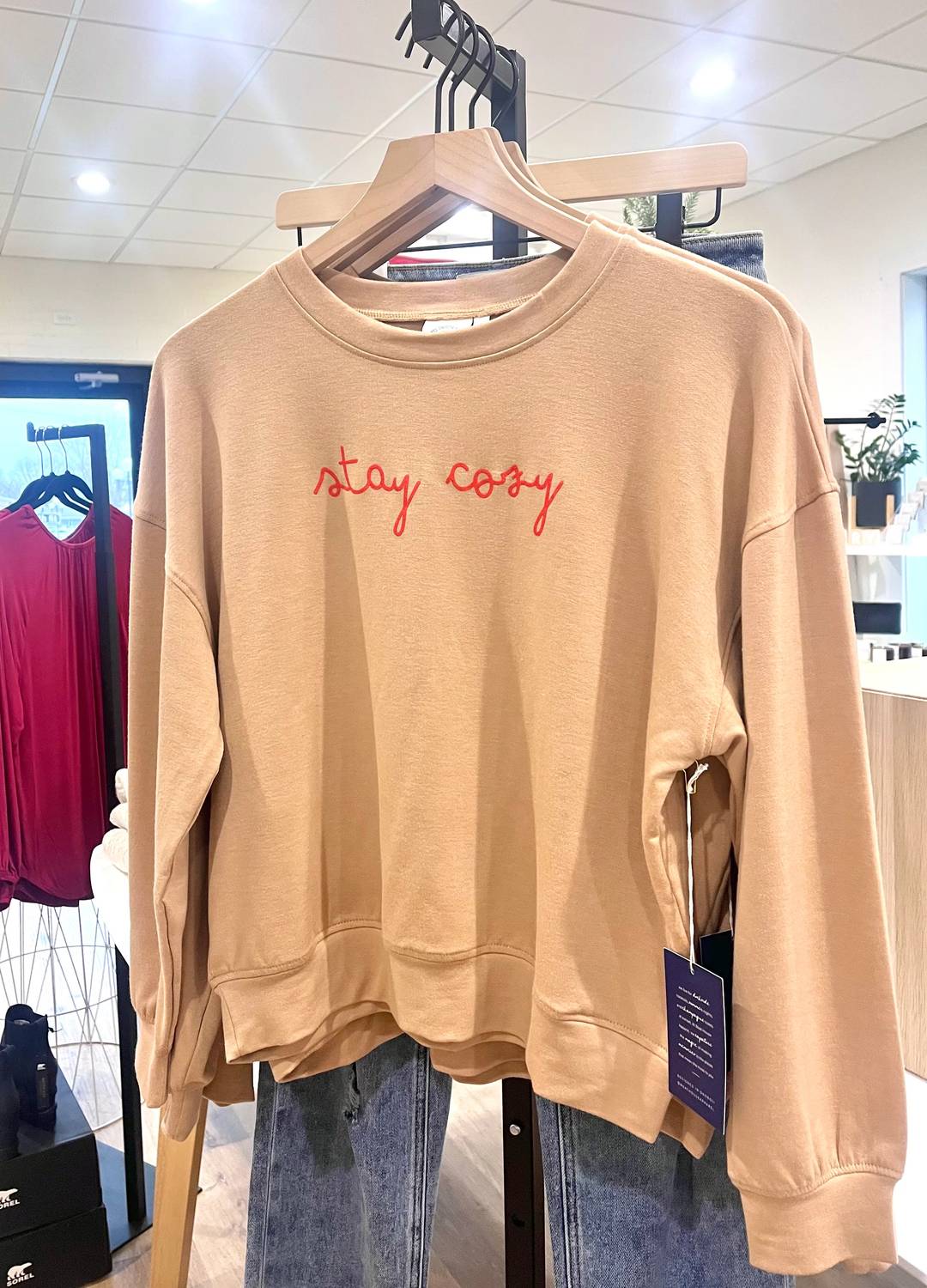 Stay Cozy Long Sleeve Top