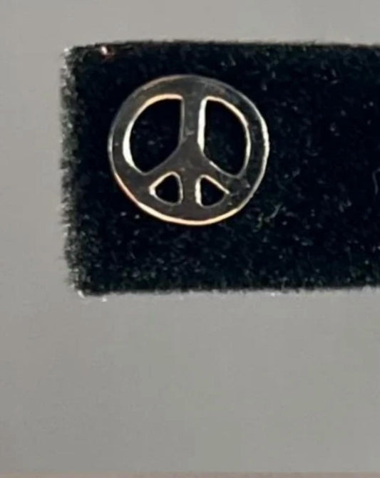 Women's Dainty Peace Stud Earrings