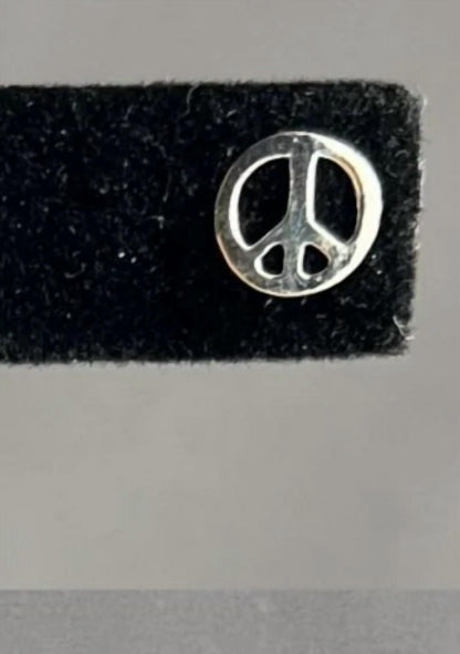 Women's Dainty Peace Stud Earrings