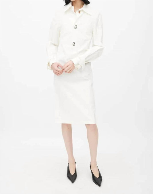 Collared Shirt Dress