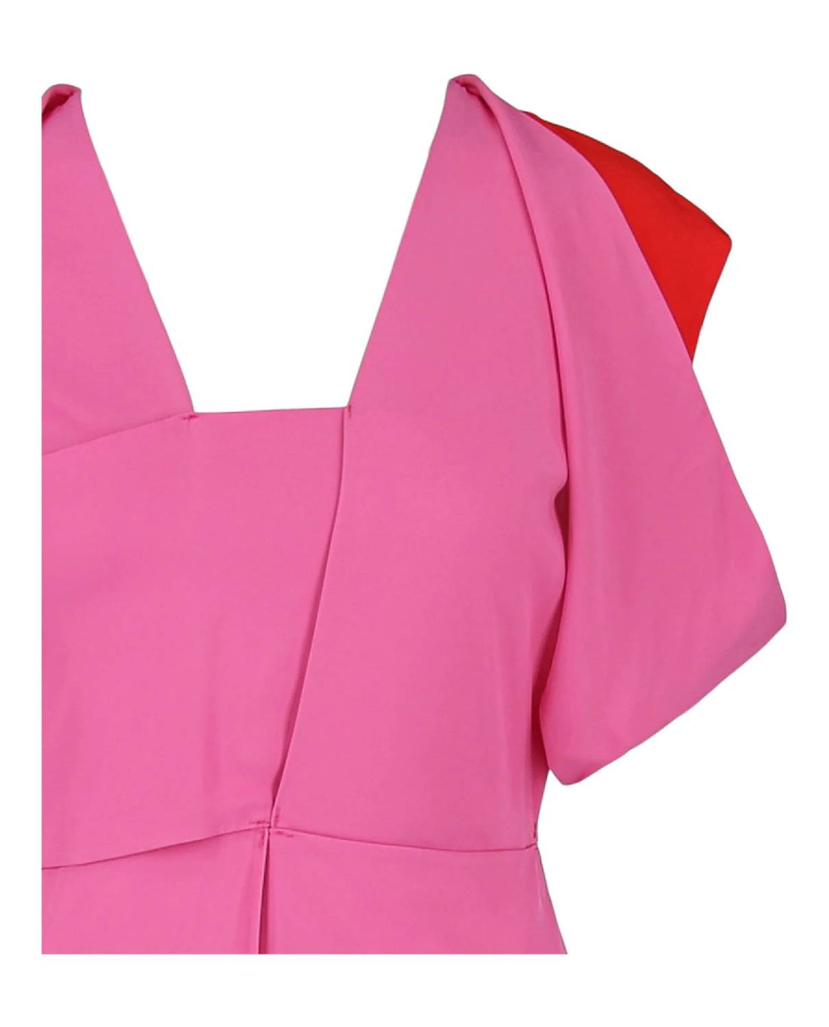 Women's Jersey Draped Midi Dress