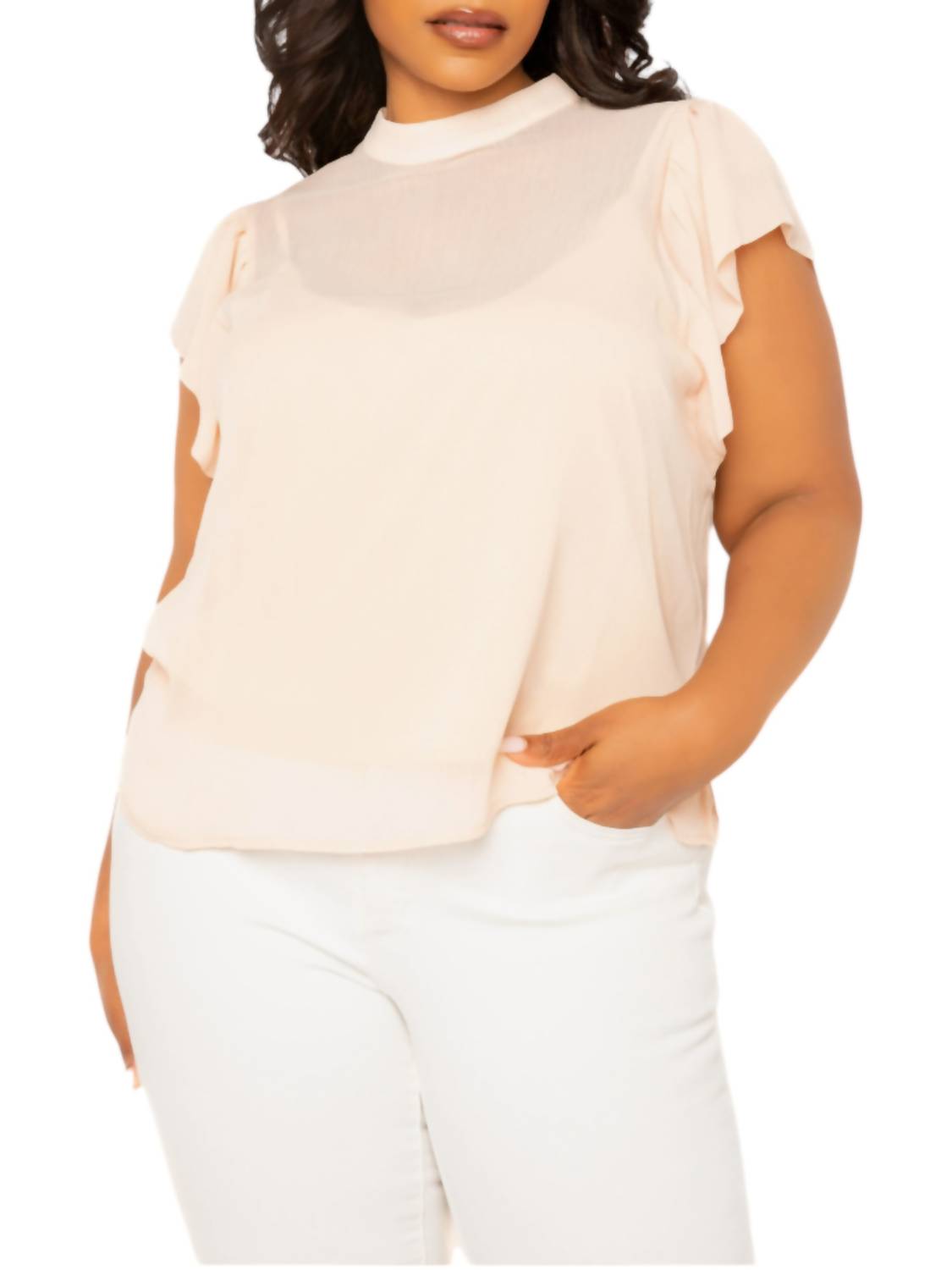 Baige Top - Plus