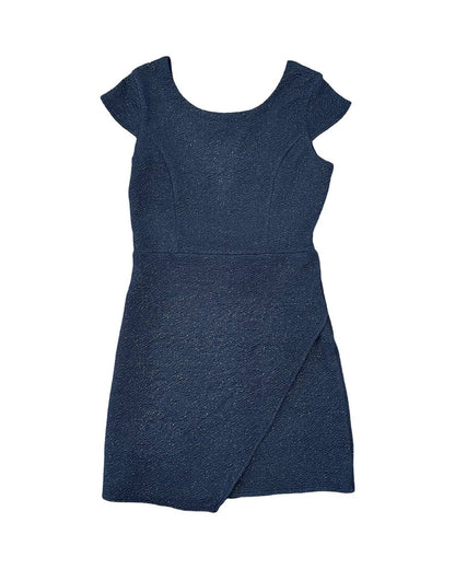 Girl's Sparkle Cap Sleeve Envelope Dress