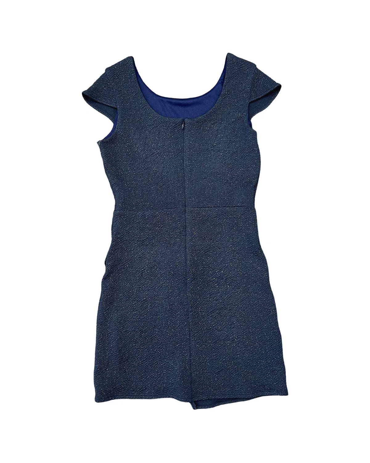 Girl's Sparkle Cap Sleeve Envelope Dress