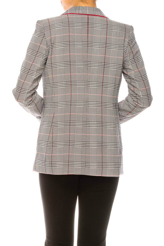 Peter Nygard - Houndstooth Print Blazer - Rack Hunt -