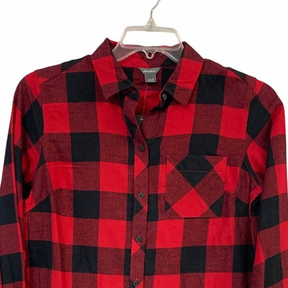 Forest Flannel Button Up Shirt