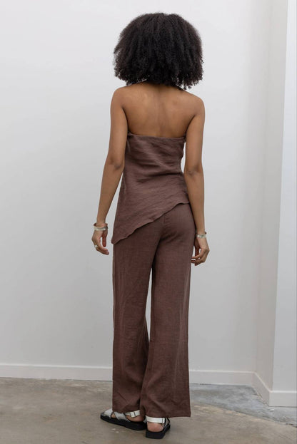 Wide Leg Linen Pants