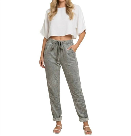 Italian Stretch Jogger Pants