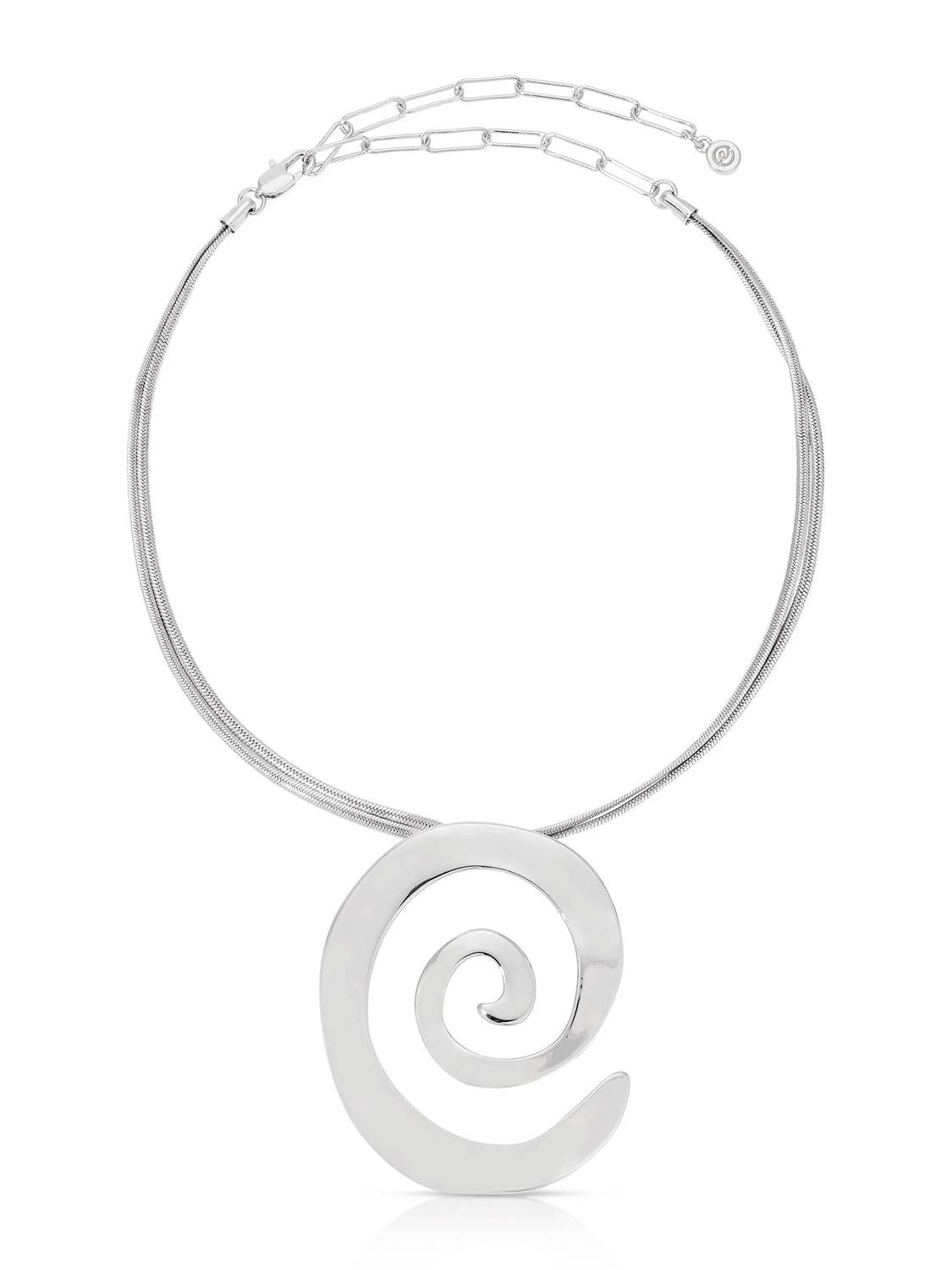 Women's Aura Swirl Necklace