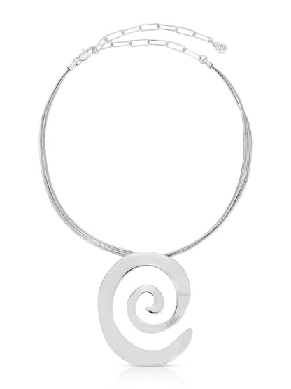 Women's Aura Swirl Necklace