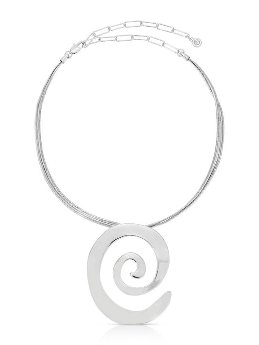 Women's Aura Swirl Necklace