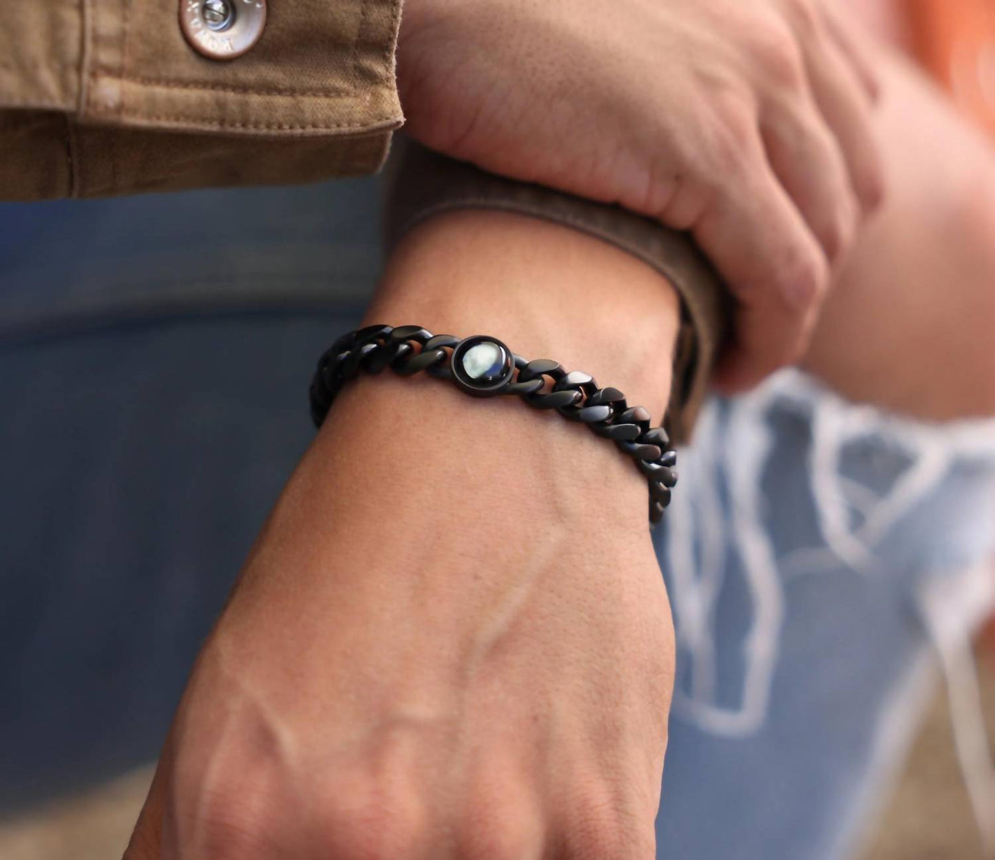 Men's Titan Stainless Steel Bracelet