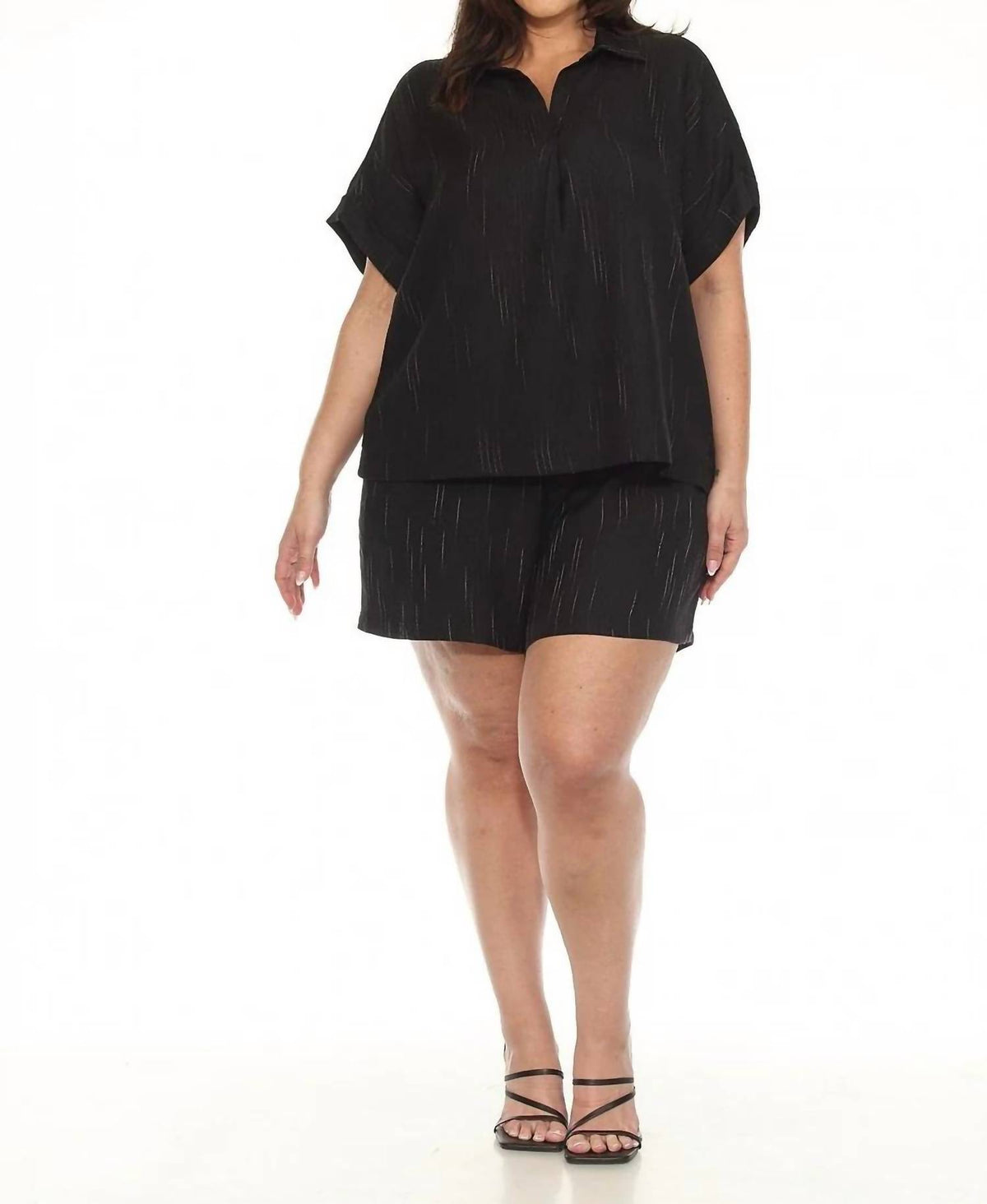 Midnight Stripe Airflow Top