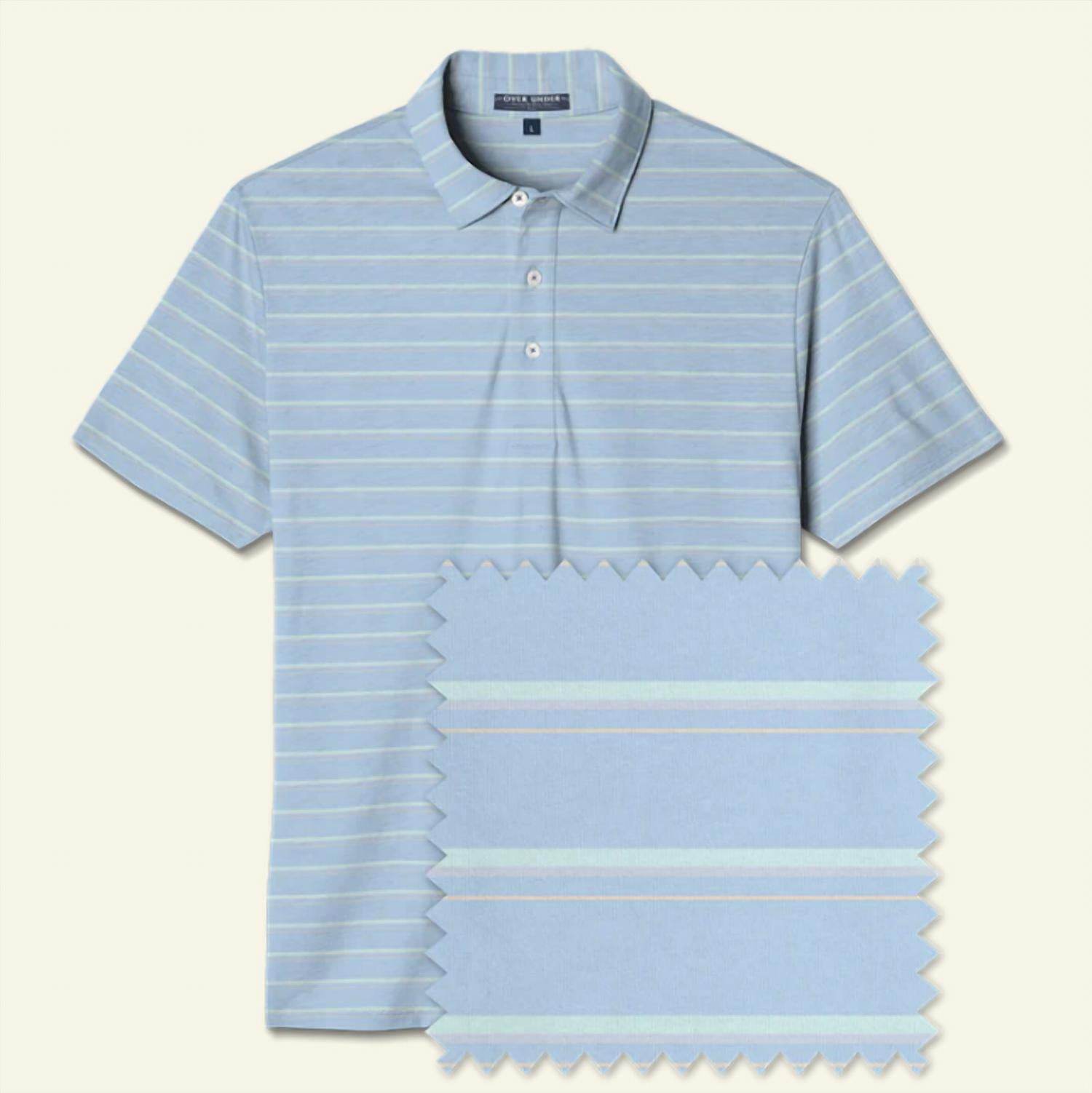 Over Under - Men's Coastal Breeze Performance Polo - Rack Hunt