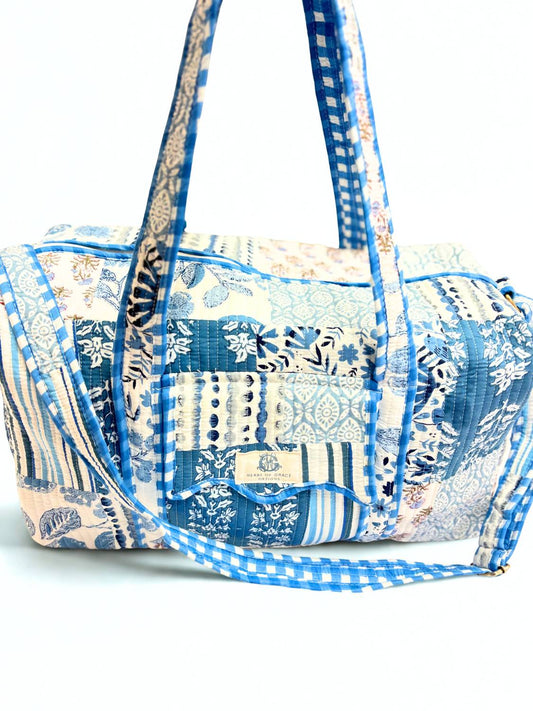 Women's Quilted Duffle Bag